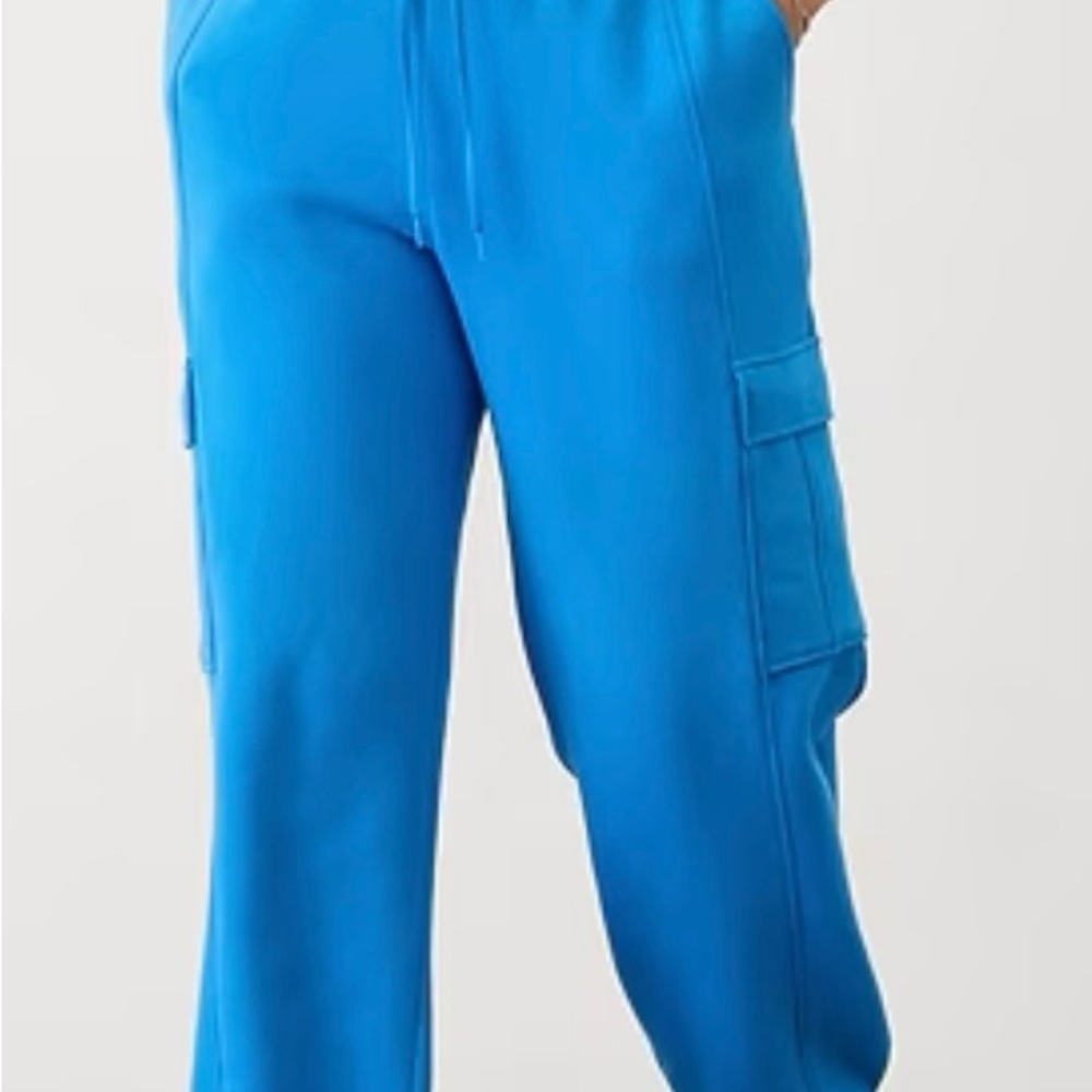 Athleta Electric Blue Cargo Joggers